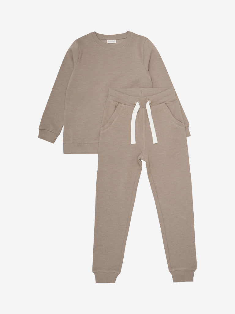 MINYMO Sweat Dress Maniche Lunghe (2 Pezzi) - Tunica In Morbido Cotone Per Bambine, Abbigliamento Basic Danese - 6