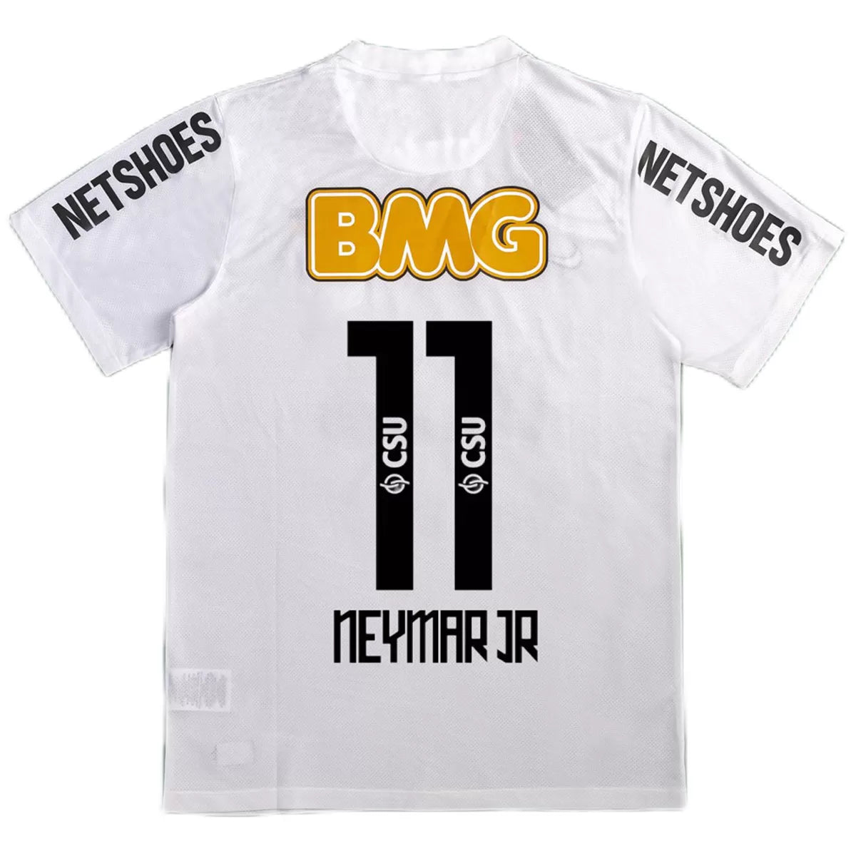 Neymar Jr #11 Retro Santos FC Home Jersey 2011/12