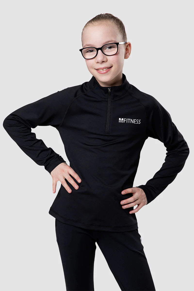 M Fitness Lilja svört peysa