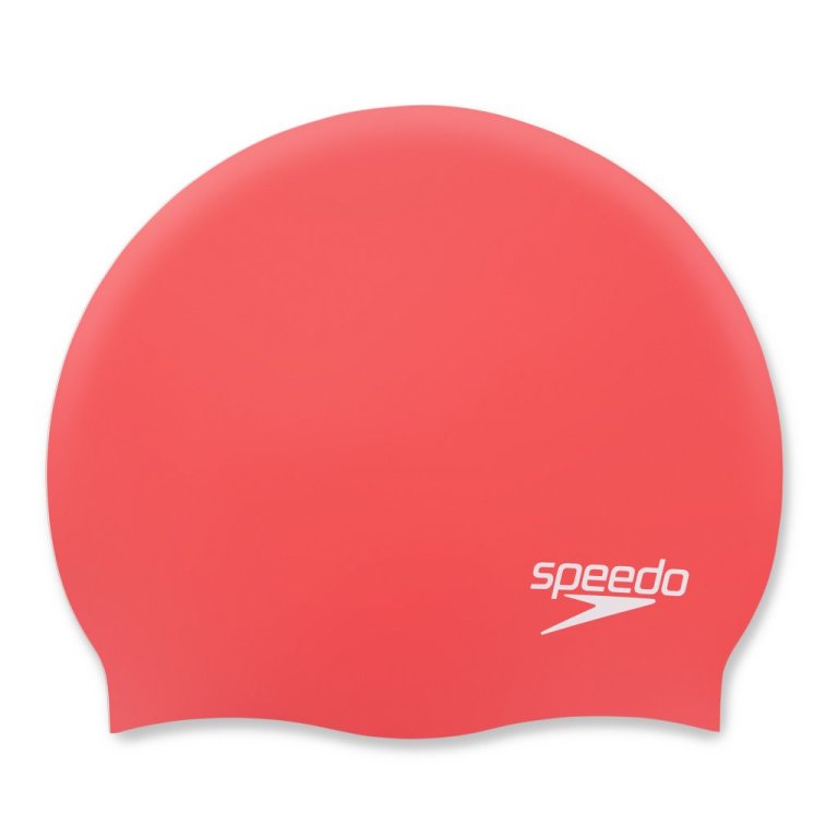 Speedo silicon sundhetta - rauð