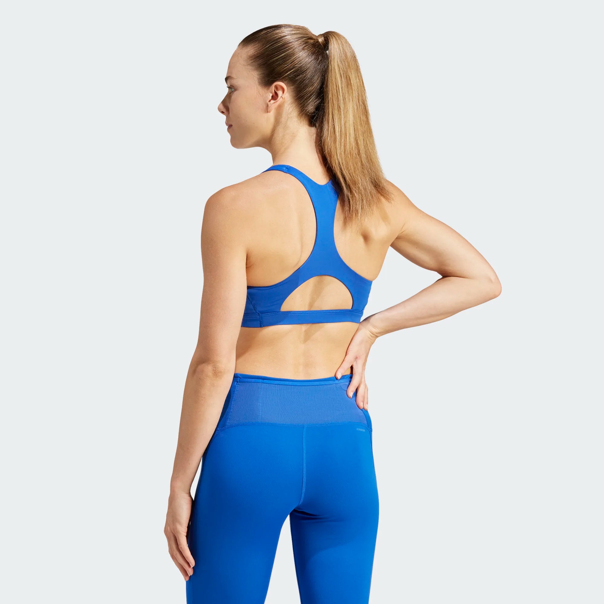 Adidas Adizero æfingartoppur blár