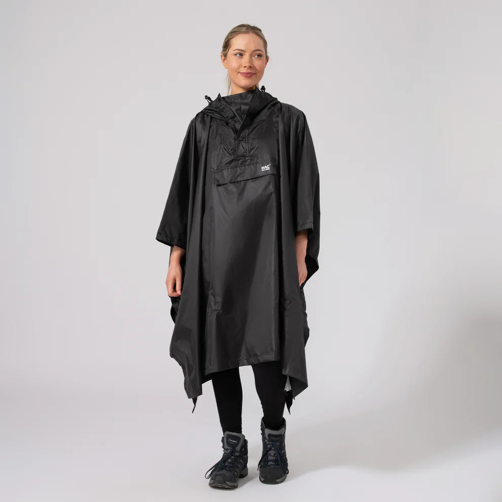 Mac in a sac poncho