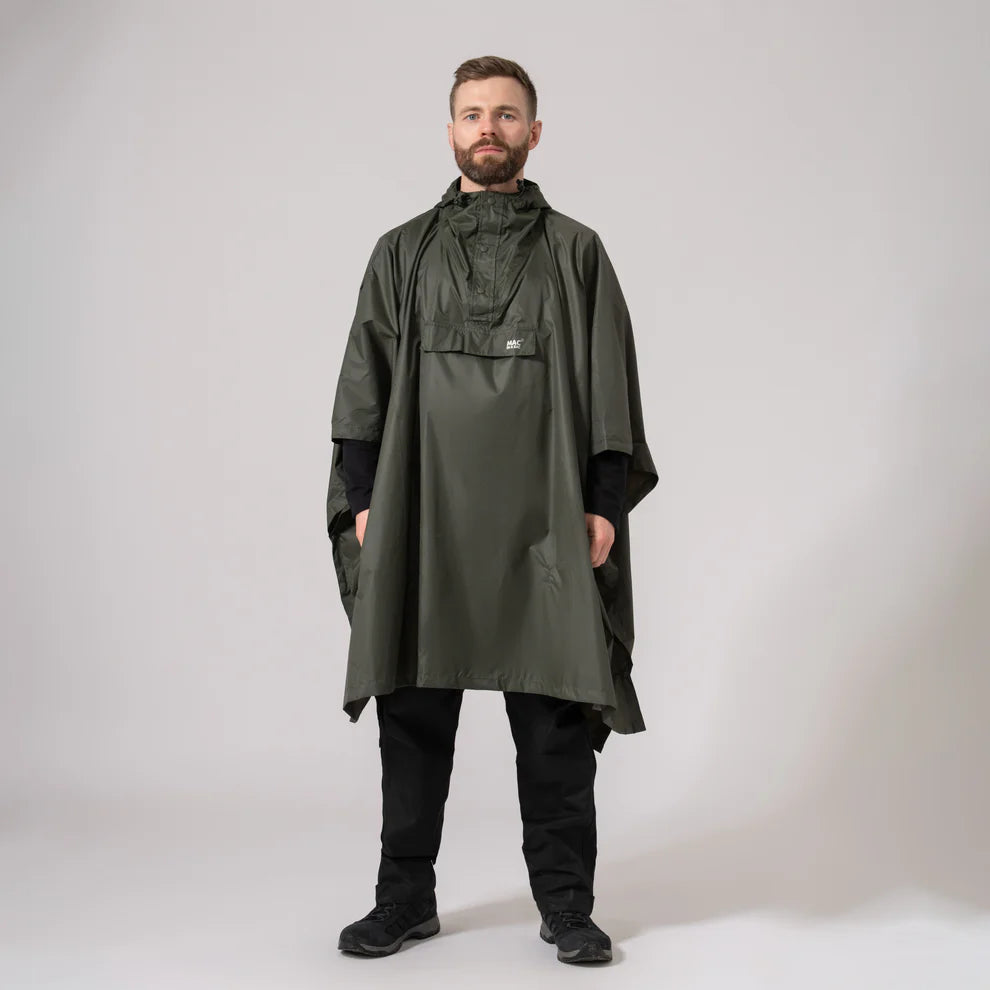 Mac in a sac poncho