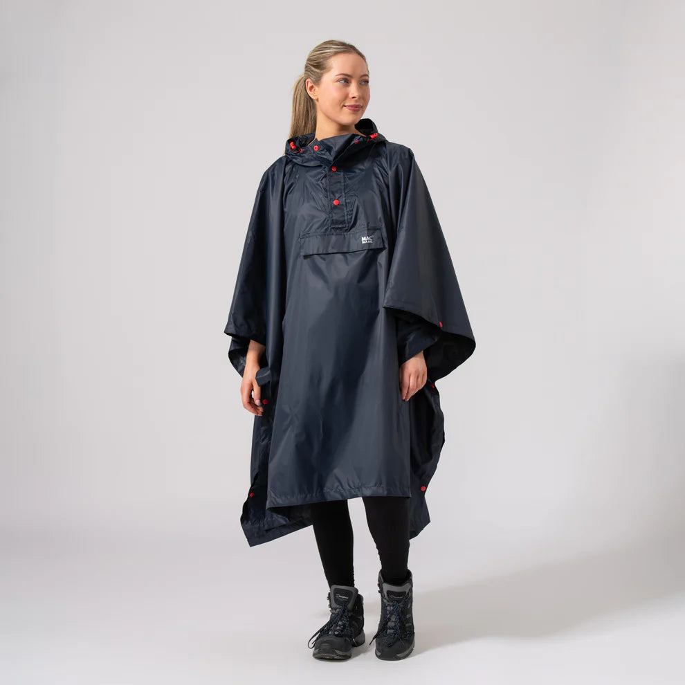 Mac in a sac poncho