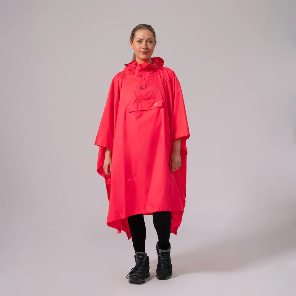 Mac in a sac poncho