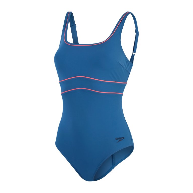 Speedo Women's ContourEclipse sundbolur - Blár