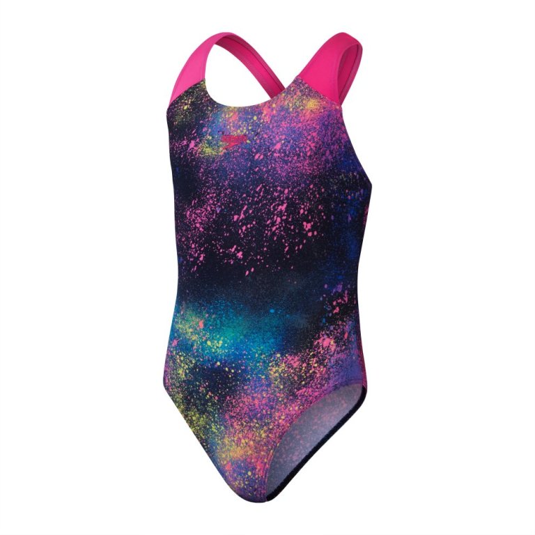 Speedo Digital Allover stelpu sundbolur