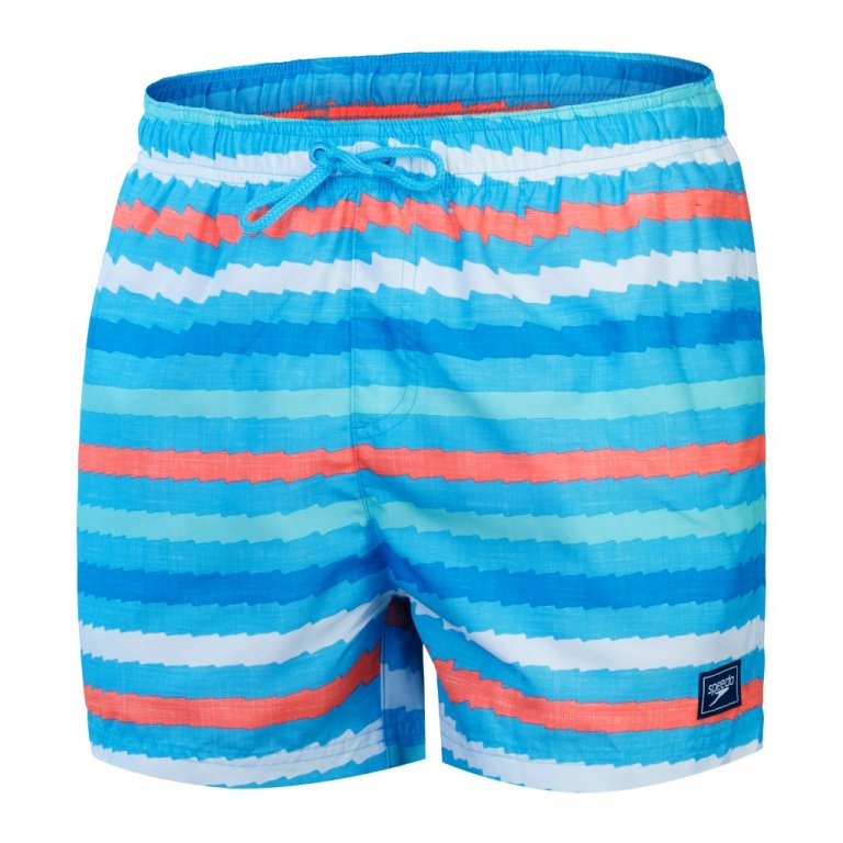 Speedo Check Leisure 14" herra sundstuttbuxur
